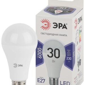 Лампочка светодиодная ЭРА STD LED A65-30W-860-E27 E27 / Е27 30Вт груша холодный дневной свет купить оптом недорого