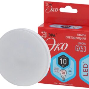 Лампочка светодиодная ЭРА RED LINE ECO LED GX-10W-840-GX53 GX53 10т таблетка нейтральный белый свет купить оптом недорого