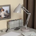 Настольный светильник ЭРА N-123-Е27-40W-GY серый купить оптом недорого