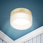 Встраиваемый светильник под лампу GX53 ЭРА DK97 GD/TR золото прозрачный купить оптом недорого