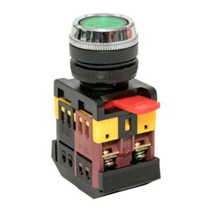 Кнопка ABLFS-22 с подсветкой зел. NO+NC 230В PROxima EKF ablfs-22-g оптом купить цена