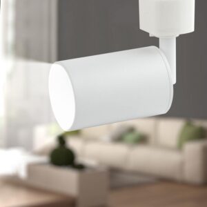 Трековый светильник однофазный ЭРА TR13-GU10 WH под лампу MR16 белый купить оптом недорого