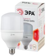 Лампа светодиодная ЭРА STD LED POWER T100-30W-2700-E27 E27 / Е27 30Вт колокол теплый белый свет купить оптом недорого