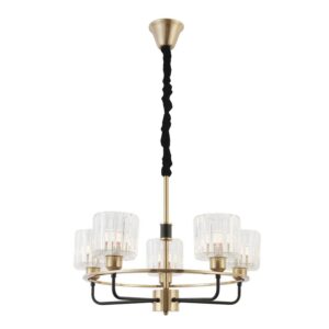 Люстра Rivoli Maria 1026-205 5 х Е27 40 Вт хрусталь классика купить оптом недорого