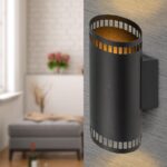 Светильник настенный ЭРА WL51 BK G9 40Вт IP20 черный купить оптом недорого