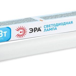 Лампа светодиодная ЭРА STD LED T8-18W-840-G13-1200mm G13 поворотный 18 Вт трубка стекло нейтральный белый свет купить оптом недорого