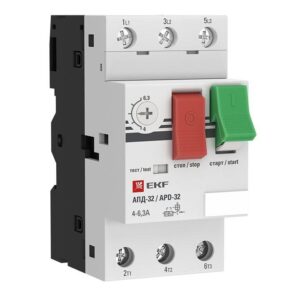 Выключатель автоматический для защиты двигателя АПД-32 4-6.3А EKF apd2-4.0-6.3 оптом купить цена