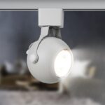 Трековый светильник однофазный ЭРА TR35-GU10 WH под лампу MR16 белый купить оптом недорого