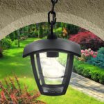 Садово-парковый светильник ЭРА НСУ 07-40-001 Марсель черный 4 гранный подвесной IP44 Е27 max40Вт купить оптом недорого