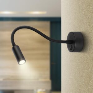 Светильник настенный ЭРА WL 33 BK 3Вт IP20 черный купить оптом недорого