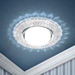 DK LD23 SL/WH Светильник ЭРА декор cо светодиодной подсветкой Gx53