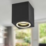 Светильник настенно-потолочный спот ЭРА OL46 BK MR16 GU10 IP20 черный купить оптом недорого