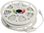 Светодиодная неоновая лента ЭРА N5050 72-IP67-220V-20m-RGB многоцветная купить оптом недорого