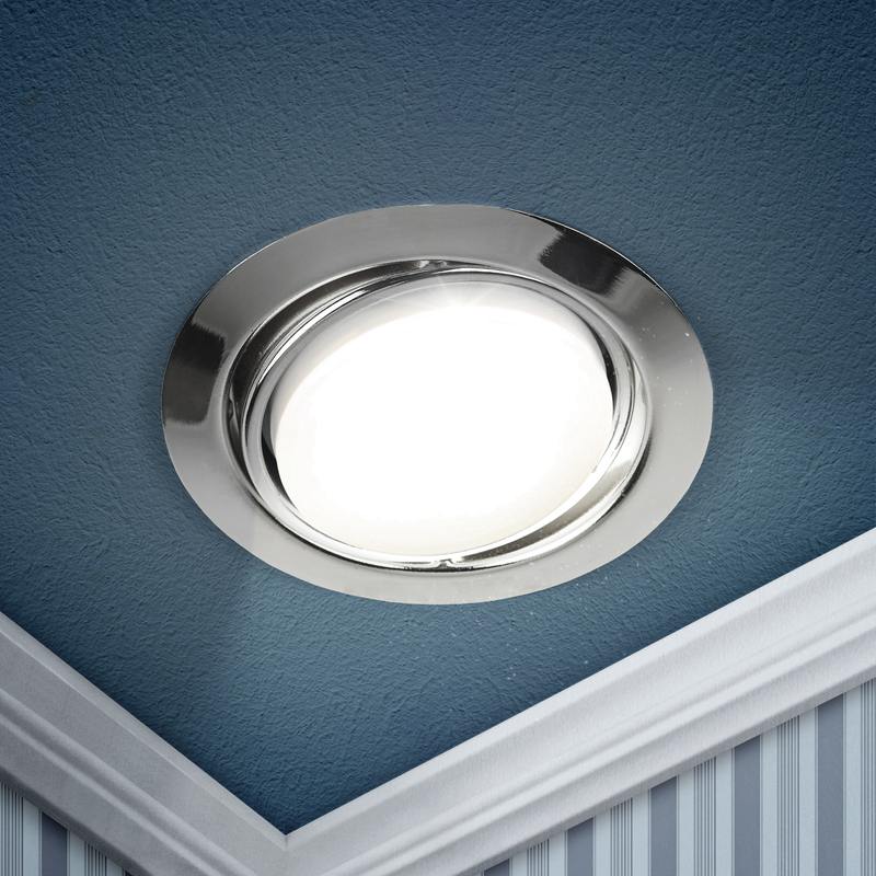 KL35 A CH /1 Светильник ЭРА под лампу Gx53 поворотный KL35 A CH /1 Светильник ЭРА под лампу Gx53 поворотный