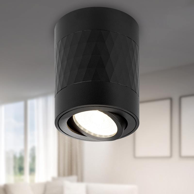 Светильник настенно-потолочный спот ЭРА OL33 BK MR16 GU10 IP20 черный оптом купить хорошая цена Светильник настенно-потолочный спот ЭРА OL33 BK MR16 GU10 IP20 черный купить оптом недорого