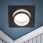 Встраиваемый светильник алюминиевый ЭРА KL88 BK MR16/GU5.3 черный купить оптом недорого