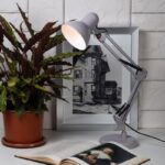 Настольный светильник ЭРА N-214-E27-40W-GY серый купить оптом недорого