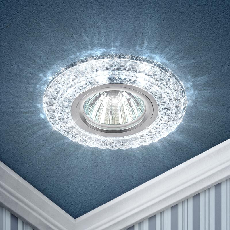 DK LD3 SL/WH Светильник ЭРА декор c белой светодиодной подсветкой DK LD3 SL/WH Светильник ЭРА декор c белой светодиодной подсветкой