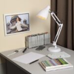 Настольный светильник ЭРА N-123-Е27-40W-W белый купить оптом недорого