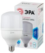 Лампа светодиодная ЭРА STD LED POWER T120-40W-4000-E27 E27 / Е27 40 Вт колокол нейтральный белый свет купить оптом недорого