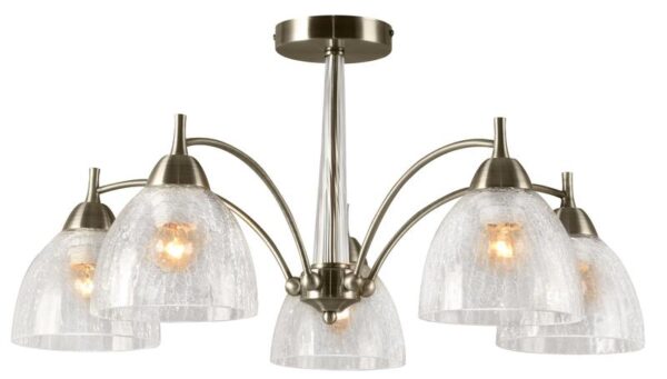 Люстра Rivoli Doreen 2079-305 5 х Е27 60 Вт классика купить оптом недорого