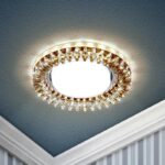 DK LD20 TEA/WH Светильник ЭРА декор cо светодиодной подсветкой Gx53