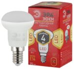 Лампочка светодиодная ЭРА RED LINE ECO LED R39-4W-827-E14 Е14 / E14 4Вт рефлектор теплый белый свет купить оптом недорого