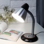 Настольный светильник ЭРА N-115-E27-40W-BK черный купить оптом недорого