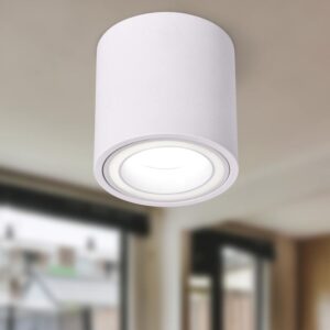 Светильник настенно-потолочный спот ЭРА OL47 WH MR16 GU10 IP20 белый купить оптом недорого