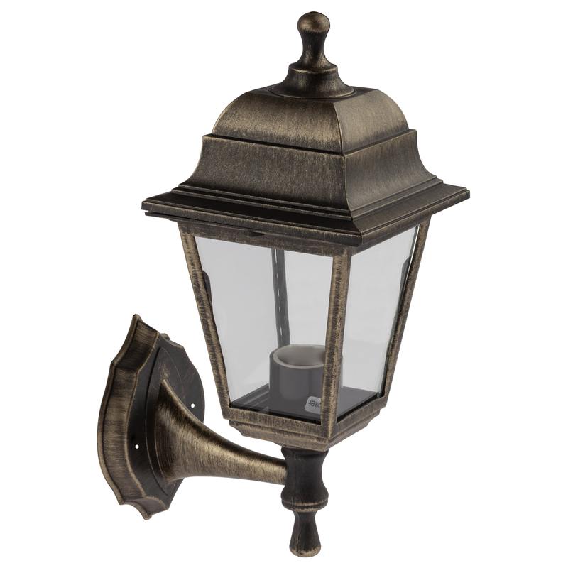 Садово-парковый светильник ЭРА НБУ 04-60-001 бронза 4 гранный настенный IP44 Е27 max60Вт оптом купить хорошая цена Садово-парковый светильник ЭРА НБУ 04-60-001 бронза 4 гранный настенный IP44 Е27 max60Вт купить оптом недорого