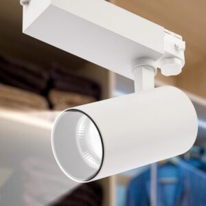 Трековый светильник трехфазный ЭРА SТR-30-36-40K-W30 узкий луч 4000K белый купить оптом недорого