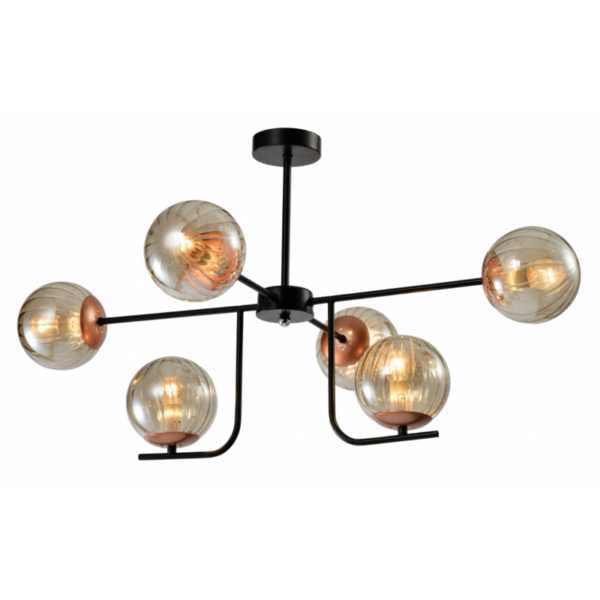 Люстра Rivoli Afina 3076-306 6 х E14 40 Вт модерн уценка купить оптом недорого