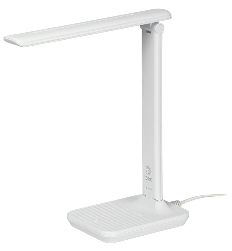 Настольный светильник ЭРА NLED-500-10W-W светодиодный белый оптом купить хорошая цена Настольный светильник ЭРА NLED-500-10W-W светодиодный белый купить оптом недорого