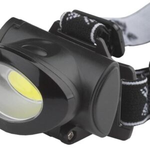 Фонарь налобный светодиодный ЭРА GB-601 на батарейках мощный яркий 3 режима черный купить оптом недорого