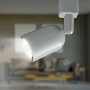 Трековый светильник однофазный ЭРА TR41-GU10 WH под лампу MR16 белый купить оптом недорого