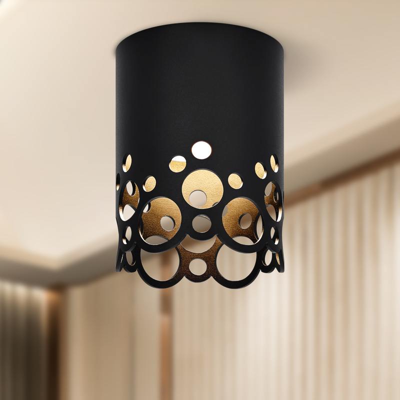 Светильник настенно-потолочный спот ЭРА OL49 BK GX53 IP20 черный оптом купить хорошая цена Светильник настенно-потолочный спот ЭРА OL49 BK GX53 IP20 черный купить оптом недорого