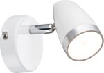 Светильник настенно-потолочный спот Rivoli Kelly 6155-701 светодиодный LED 1 х 4 Вт 3200К поворотный купить оптом недорого