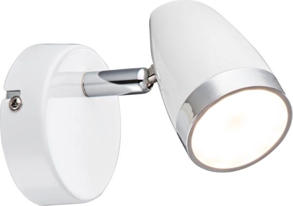 Светильник настенно-потолочный спот Rivoli Kelly 6155-701 светодиодный LED 1 х 4 Вт 3200К поворотный купить оптом недорого