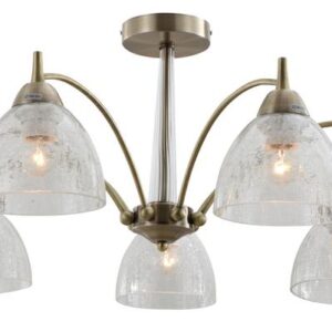 Люстра Rivoli Doreen 2079-307 7 х Е27 60 Вт классика купить оптом недорого