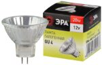 Лампочка галогенная ЭРА GU4-MR11-20W-12V-30CL GU4 20 Вт софит теплый белый свет купить оптом недорого