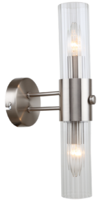 Бра светильник Rivoli Delia 3146-402 настенный 2 х Е14 40 Вт модерн купить оптом недорого