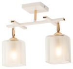 Светильник потолочный Rivoli Helga 3100-302 2 * Е27 40 Вт модерн купить оптом недорого