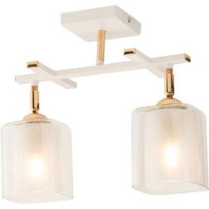 Светильник потолочный Rivoli Helga 3100-302 2 * Е27 40 Вт модерн купить оптом недорого