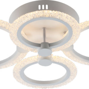 Светильник потолочный светодиодный Rivoli Blanca 6094-105 72 Вт 3000К-6000К LED с пультом модерн уценка купить оптом недорого