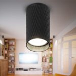 Светильник настенно-потолочный спот ЭРА OL44 BK MR16 GU10 IP20 черный купить оптом недорого