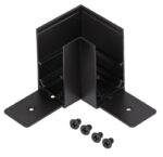 Коннектор ЭРА TRM-S20-CC-B угловой для накладного магнитного шинопровода NOVA TRM-S20 черный купить оптом недорого