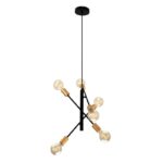 Люстра Rivoli Kerstin 5078-308 6 х Е27 40 Вт лофт - кантри купить оптом недорого