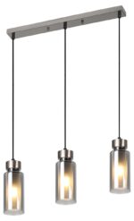 Светильник подвесной (подвес) Rivoli Klara 3099-203 3 * Е14 15 Вт модерн купить оптом недорого