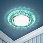 DK LD23 BL2/WH Светильник ЭРА декор cо светодиодной подсветкой Gx53