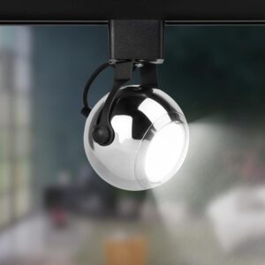 Трековый светильник однофазный ЭРА TR35-GU10 CH под лампу MR16 хром купить оптом недорого